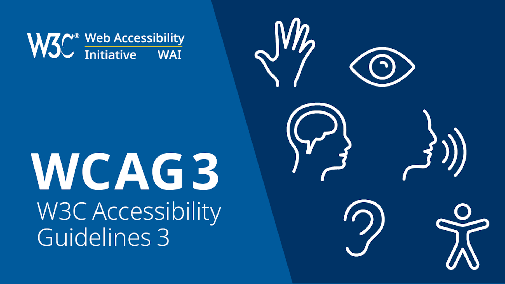 Web Accessibility Initiative poster